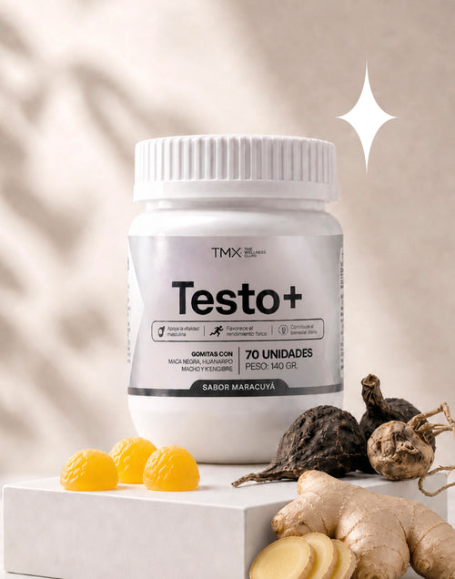 2PACK Gomitas TESTO+ Incentiva la Testosterona Natural