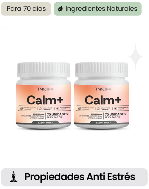 2PACK Gomitas CALM+ Ashwagandha Antiestrés Natural